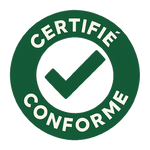 Un logo qui exprime que je suis conforme  une certification-1-2