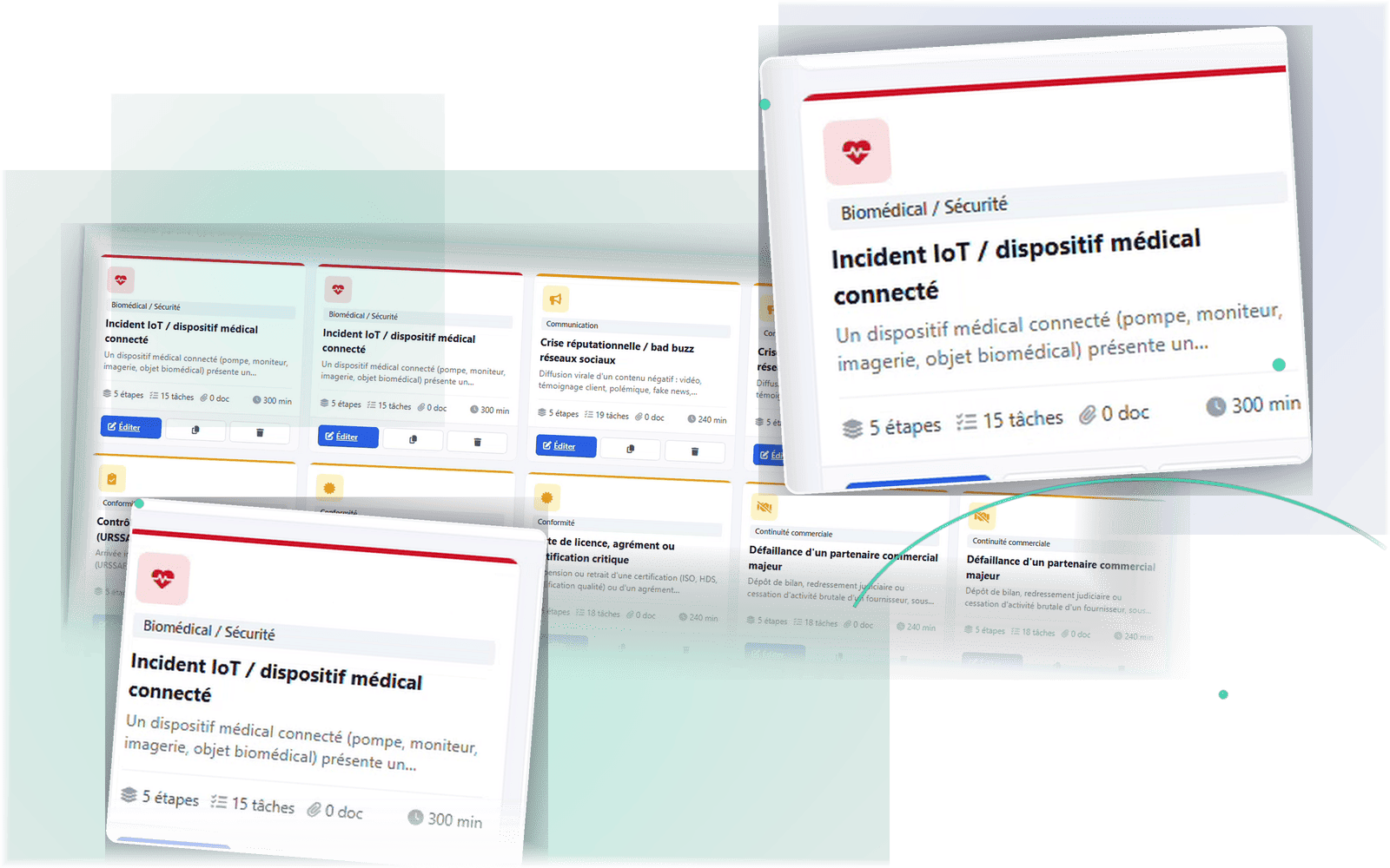 Aperçu — Scénarios & contacts